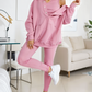 Oversized Hooded Casual 3pc Sweatshirt Suit